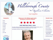 Tablet Screenshot of hillsboroughgop.org